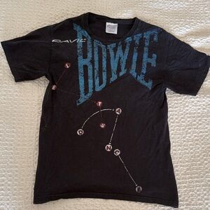 David Bowie Black Graphic T-Shirt